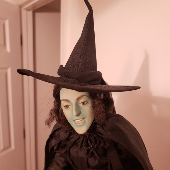 Franklin Mint Wicked Witch of the West  Porcelain Doll - Picture 2 of 12